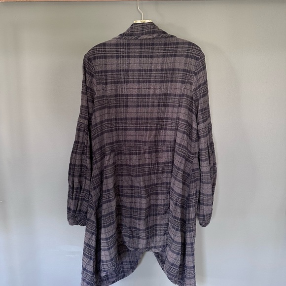 RARE! Free People Plaid Victorian jacket sz xs - Picture 13 of 16